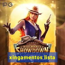 xingamentos lista